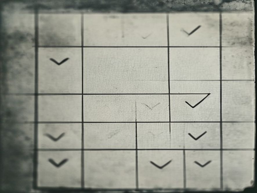 Close-up of habit tracker spreadsheet with weekly completion chart and progress notes